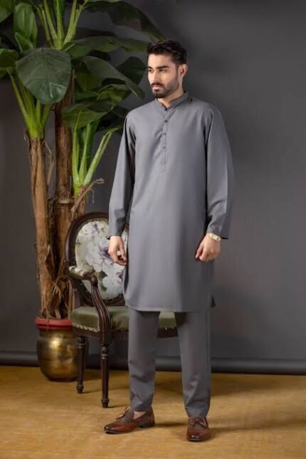 Men’s stitched kurta and shalwar