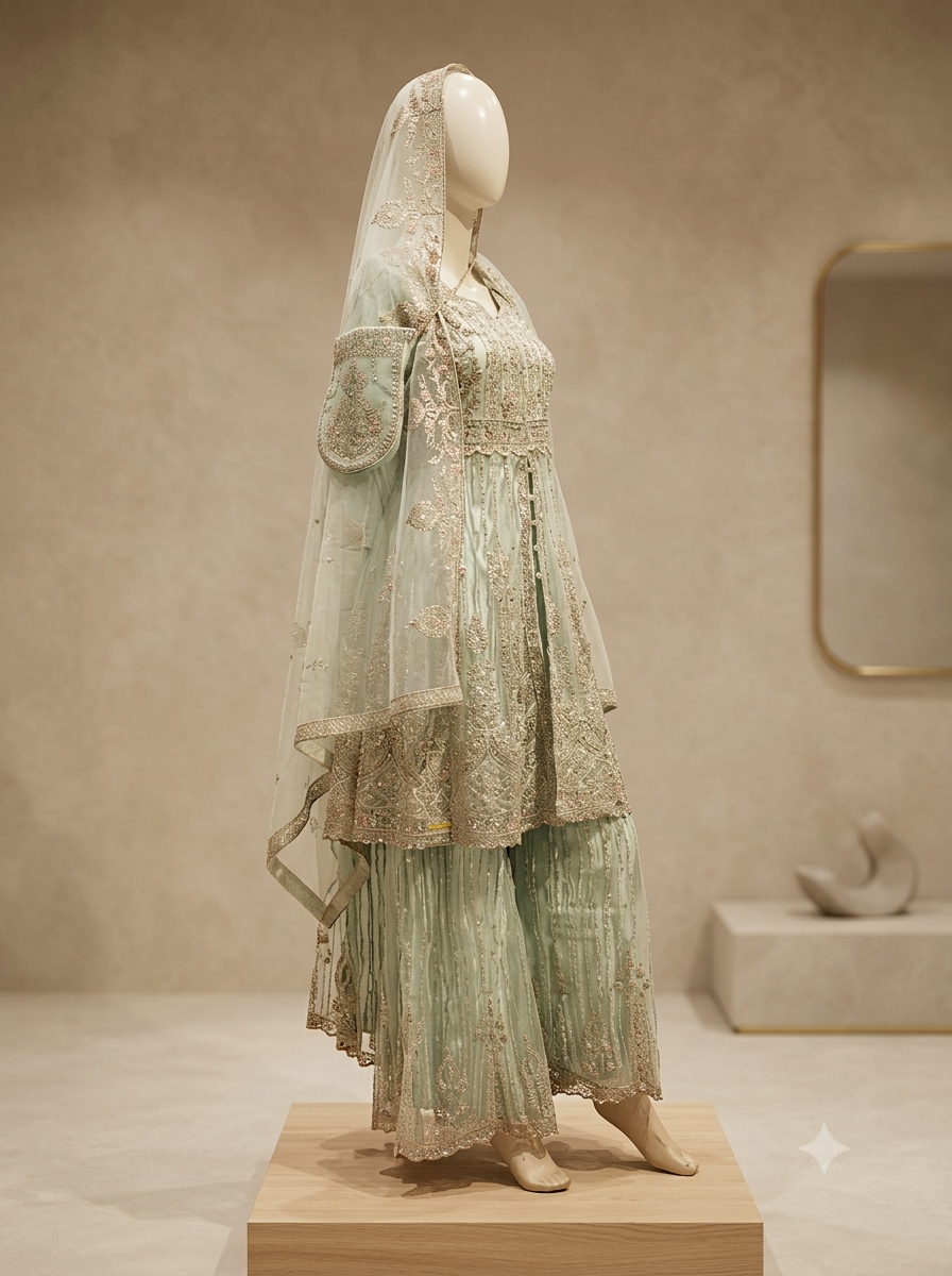 Reception/Party Dress/SHRARA Frok - Image 5