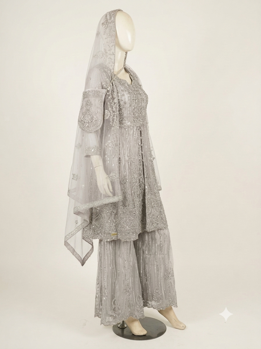Reception/Party Dress/SHRARA Frok - Image 9